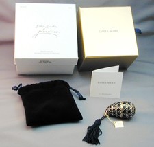 2007 Estee Lauder Pleasures Pretty Paisley Solid Perfume Compact NIB - $125.00