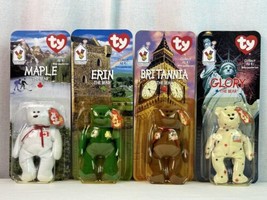 TY BEANIE BABIES MCDONALDS INTERNATIONAL BEARS SET OF 4 NEW IN BOX! ERRO... - $2,970.00