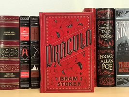 Dracula by Bram Stoker - leatherbound hardcover- Very Good - £37.96 GBP