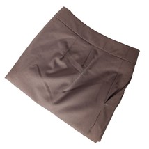 Jessica London Women&#39;s Dress Pants Boot Cut Plus Size 20 Brown Pleated Business - £32.47 GBP
