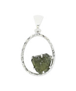 Starbon Moldavite Pendant Necklace (22&quot;) Green - £120.74 GBP