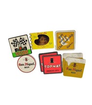 Vintage Souvenir Coasters Set of 7 Variety + Souvenir Picture Book of Co... - £7.98 GBP