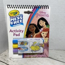 Disney Princess Color Wonder Mess Free Activity Pad With 3 Markers New - £7.74 GBP