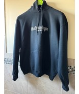 Balenciaga Dark Navy Cotton Woman&#39;s Oversized Hoodie Sweatshirt SZ L EUC - $549.19 CAD