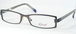 Kaos 160 4 Dark Bronze /BLUE Eyeglasses Glasses Frame 51-18-135 Germany (Notes) - £47.42 GBP