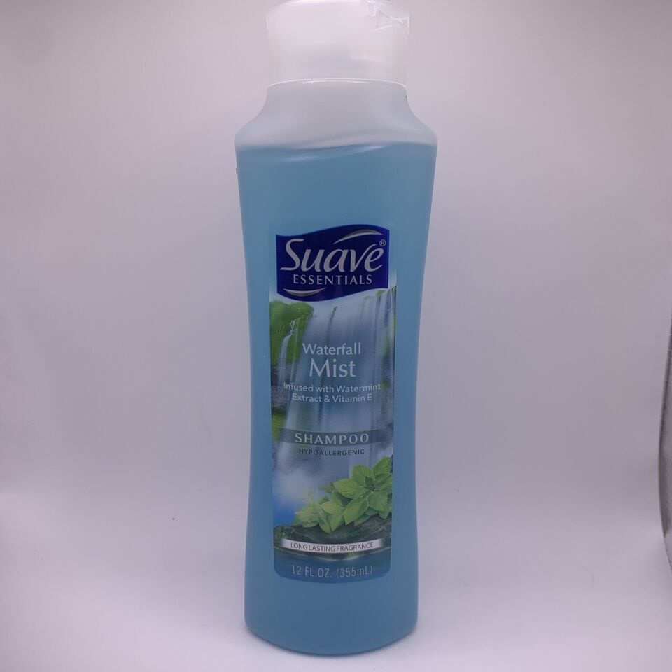 Suave Naturals Refreshing Waterfall Mist Shampoo Watermint & Vitamin E RARE!! - $20.05