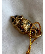COACH Jewelry Mouse Swarovski Crystal Gold-plated Charm Charm Pendant - £42.64 GBP