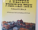 Cut &amp; Assemble A Western Frontier Town Edmund V. Gillon Jr. 10 Buildings... - £11.55 GBP
