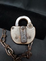 Antique 1920 Adlake CNR Canadian National Railroad RR Padlock Lock ONLY - $737.93 MXN