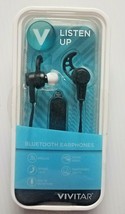 Vivitar Listen Up Bluetooth Earphones Wireless w/ Microphone calls Brand... - $8.50