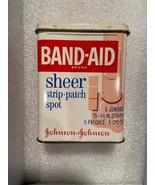 Vintage BAND-AID Sheer Strip Empty Tin *Pre-Owned/Nice* iii1 - €12,06 EUR