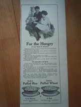 Vintage Quaker Puffed Rice Print Magazine Advertisement 1923 - £5.57 GBP