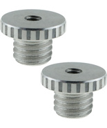 LUORNG 2Pcs Aluminum Alloy 1/4&quot; to 5/8&quot; Threaded Screw Adapter for Tripo... - £10.88 GBP