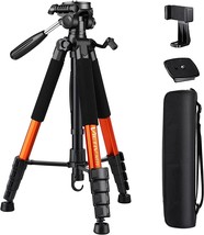 Victiv 74” Camera Tripod For Iphone Canon Nikon, Lightweight Travel Tripod With - £38.36 GBP