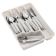 Gibson Home Edzelle 48 Piece Stainless Steel Flatware Set in Gray with P... - $62.94