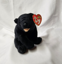 Ty  2000 Beanie Babies  Cinders Black Bear Birthday  April 30 2000 - £8.92 GBP