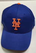 New York Mets Hat Cap Strap Back Blue MLB - £13.94 GBP