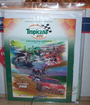 2001 Tropicana 400 Nascar Race Program Kevin Harvick Win - $23.73