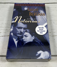Notorious (VHS, 1996) 1946 Film Cary Grant, Ingrid Bergman, Brand New Sealed - £3.34 GBP