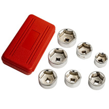 Oil Filter Cartridge Housing Cap Wrench Socket Paper Tool Kit 29mm 30mm 32mm - £19.73 GBP