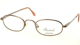 NEW Lido West-Practical Nolan Brown EYEGLASSES GLASSES METAL FRAME 47-21... - $20.84 CAD