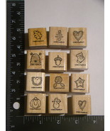 Lot of (12) 1998 STAMPIN&#39; UP! Stamps - $20.51 CAD