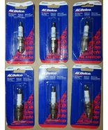 6 pack ACDELCO MARINE SPARK PLUGS MR43T 19157985 - £15.62 GBP