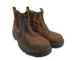 Dakota Men&#39;s Mid-Cut Aluminum Toe Comp Safety 6100 Work Boots Brown Size... - $56.99
