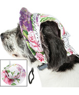 Pet Life &#39;Botanic Bark&#39; UV Protectant Adjustable Fashion Brimmed Pet Dog... - £10.86 GBP