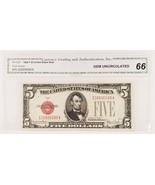 1928-F $5 United States Note in Gem Uncirculated Condition FR #1531 - $238.76 CAD