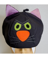 Vintage American Greetings Black Cat Halloween Cap Hat - Rare HTF! - $556.84 MXN