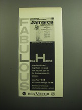 1957 RCA Victor Album Advertisement - Jamaica - Fabulous Lena Horne - £14.82 GBP