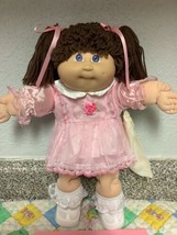 First Edition Vintage Cabbage Patch Kid Girl HTF  Violet Eyes Poodle Hair HM#3 - £176.93 GBP