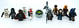 12pcs The Mandalorian Moff Gideon Paz Vizsla Yoda Star Wars Custom Minifigures - £14.04 GBP