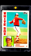 1984 Topps #311 Jerry Koosman Boston Red Sox Baseball Card *Amazing Cond... - £2.29 GBP