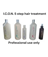I.C.O.N. 5 STEP  BACK BAR TREATMENT PREPACK -PROFESSIONAL USE ONLY - $786.39 MXN