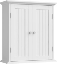 Choochoo Bathroom Wall Cabinet, Over The Toilet Space Saver Storage, Cup... - £77.66 GBP