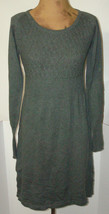 New Womens NWT PrAna Zora Sweater Dress Organic Cotton Knit Gray XS Long Sleeve  - £138.57 GBP