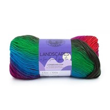 Lion Brand Yarn Landscapes Yarn, Multicolor Yarn for Knitting, Crochetin... - $4.83