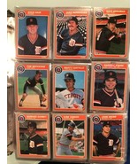 1985 FLEER BASEBALL SET COMPLETE IN BINDER W/PLASTIC SHEETS (660 CARDS-N... - $185.00