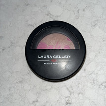 Laura Geller Baked Flambe Blush Pink Velvet Pop Fs 0.17oz. New &amp; No Box - £15.46 GBP