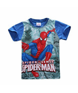Kids Baby Boys Clothes Short Sleeve Cartoon Tops T-shirt Kids Summer Swe... - $171.16 MXN