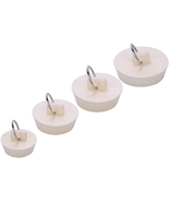 Bath Tub Drain Stoppers, 4 Pieces Sink Bathtub Plug Rubber Kitchen Bathr... - €9,22 EUR