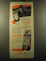 1949 Winchester Batteries Ad - No one to blame.. But myself - £14.72 GBP