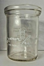 Vintage Rare 1950&#39;s Your Host Restaurant Deposit 5 cent Glass 7oz. U197 - $12.99