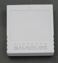 Memory Card Nintendo GameCube, 59 Blocks, Official OEM, DOL-008 - £15.53 GBP