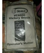 Seaga VC6000 Victory Snack Machine Service Manual - £6.15 GBP