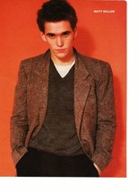 Matt Dillon Matthew Reed teen magazine pinup clipping vintage 1980&#39;s sad boy - £2.81 GBP