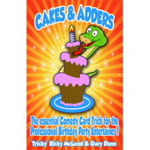 Cakes &amp; Adders - An Essential Comedy Card Trick for the Pro Birthday Entertainer - £26.09 GBP