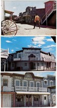 (3) WIMBERLEY, TEXAS - Pioneertown at 7A Ranch Resort CHROMCAST Postcards - £8.60 GBP